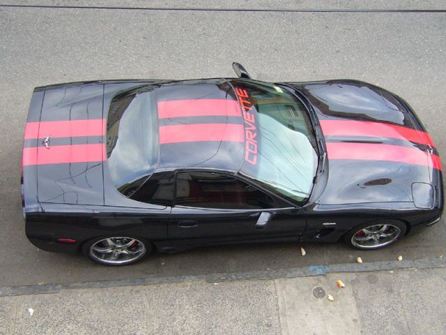 Chevy Corvette 10 Zoll Racing Stripe Roll 36 Fuß Grafik Farbaufkleber Aufkleber