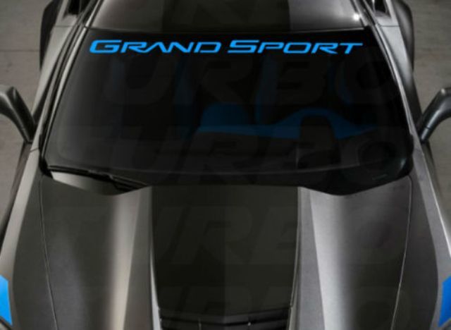Chevy Corvette Grand Sport c7 Windshield Decal c5 c6 c7