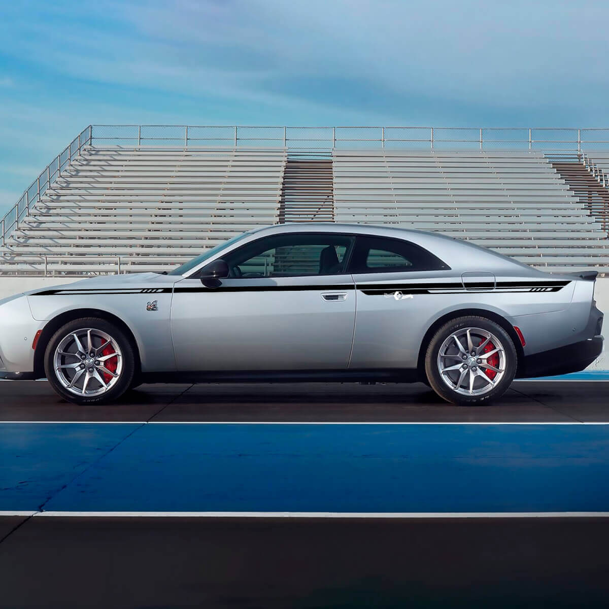 Side Door Stripe Decal Stickers for Dodge Charger Electric