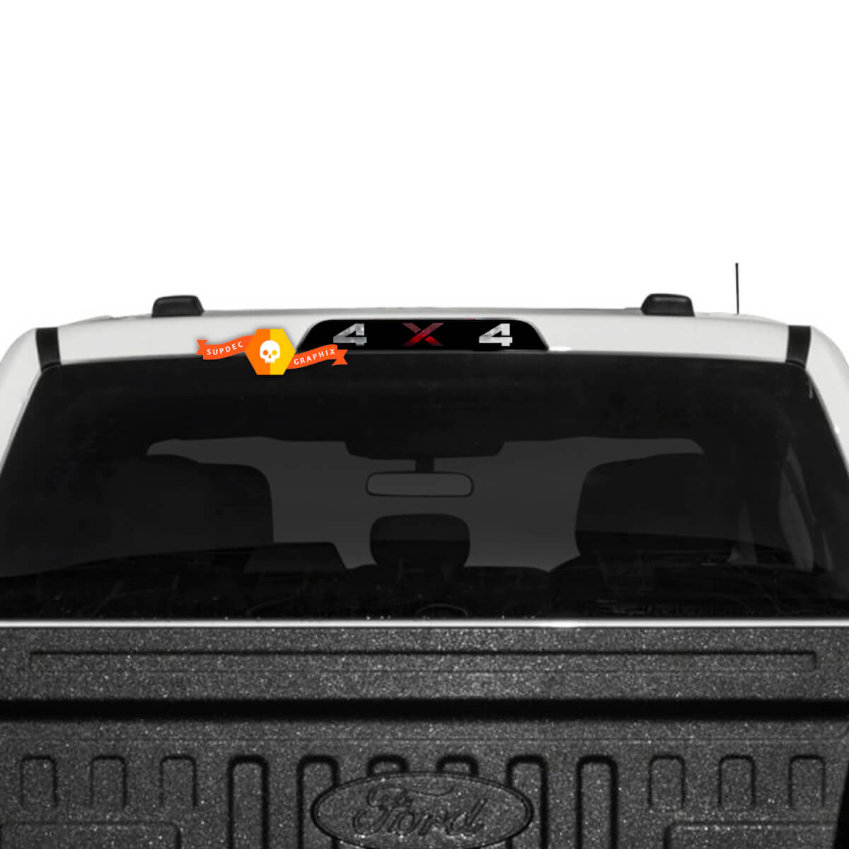 Ford F-150 (2015-2017) Vinyl Sticker Decal 3rd Brake Light Wrap Kit