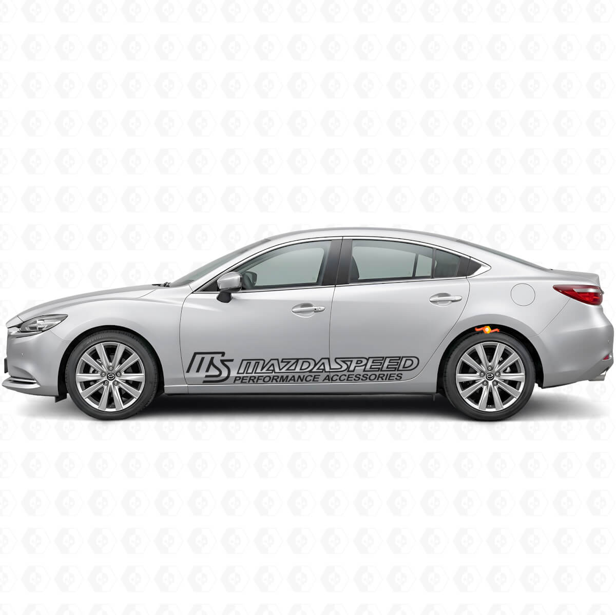 Mazdaspeed Performance Accessories Door Side Vinyl Decal Sticker for Mazda Mazda6