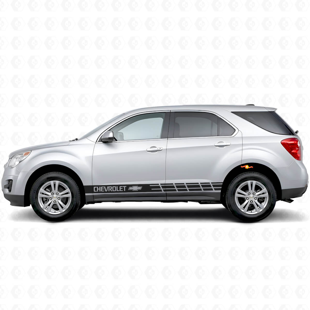 Chevy Logo Stripes Side Vinyl Decal Sticker for Chevrolet Equinox