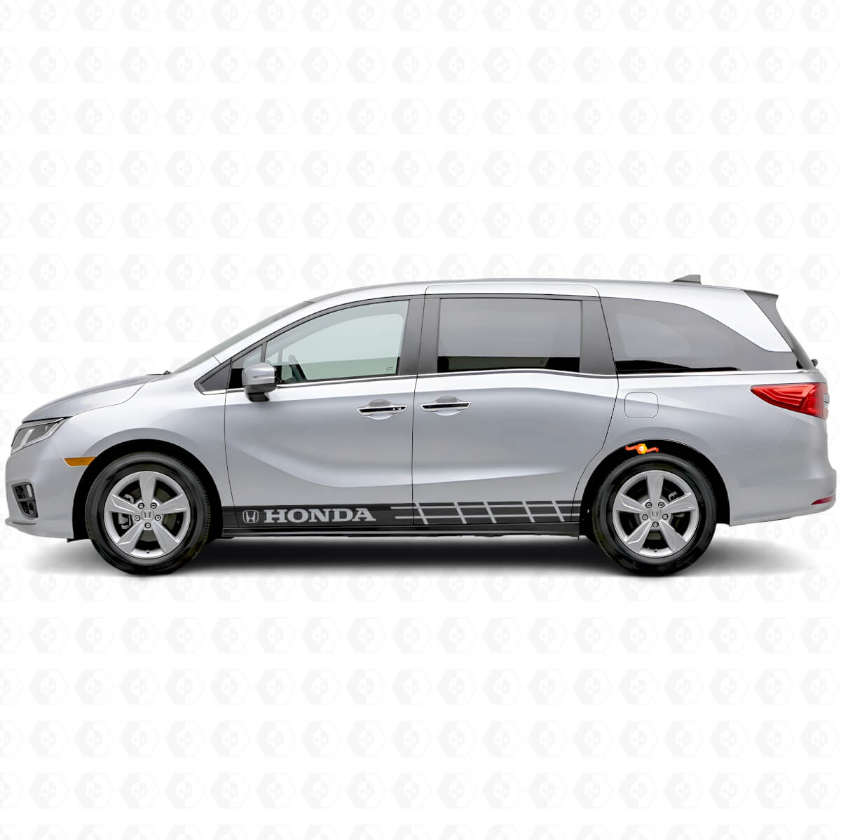 Accent Stripes Rocker Panel Vinyl Decal Sticker for Honda Odyssey