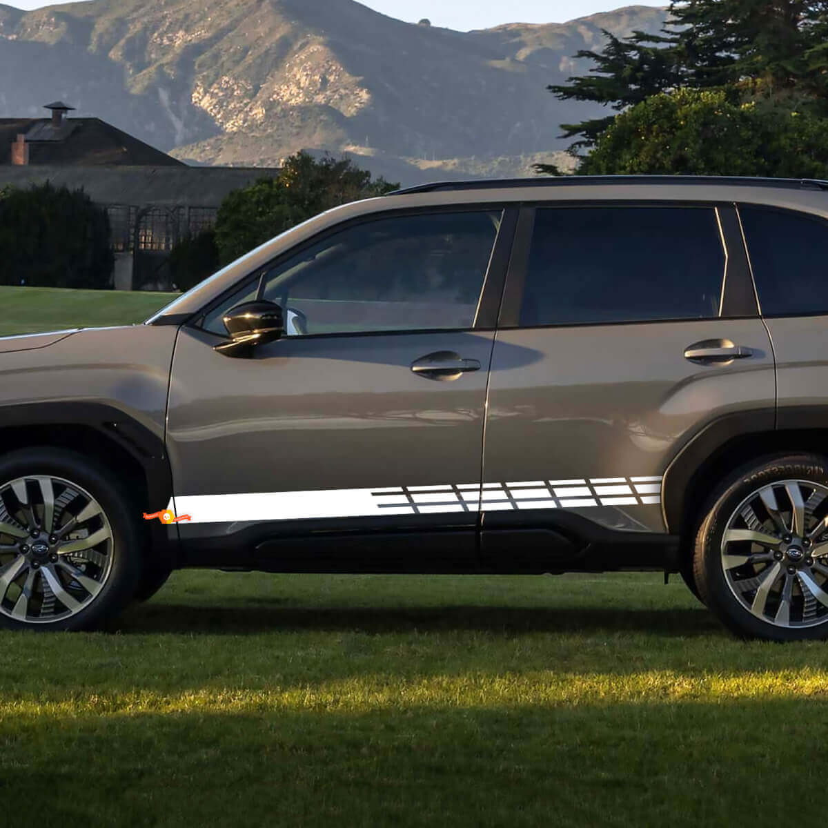 Multiple Color Racing Art Vinyl Decal Sticker for Subaru Crosstrek Forester