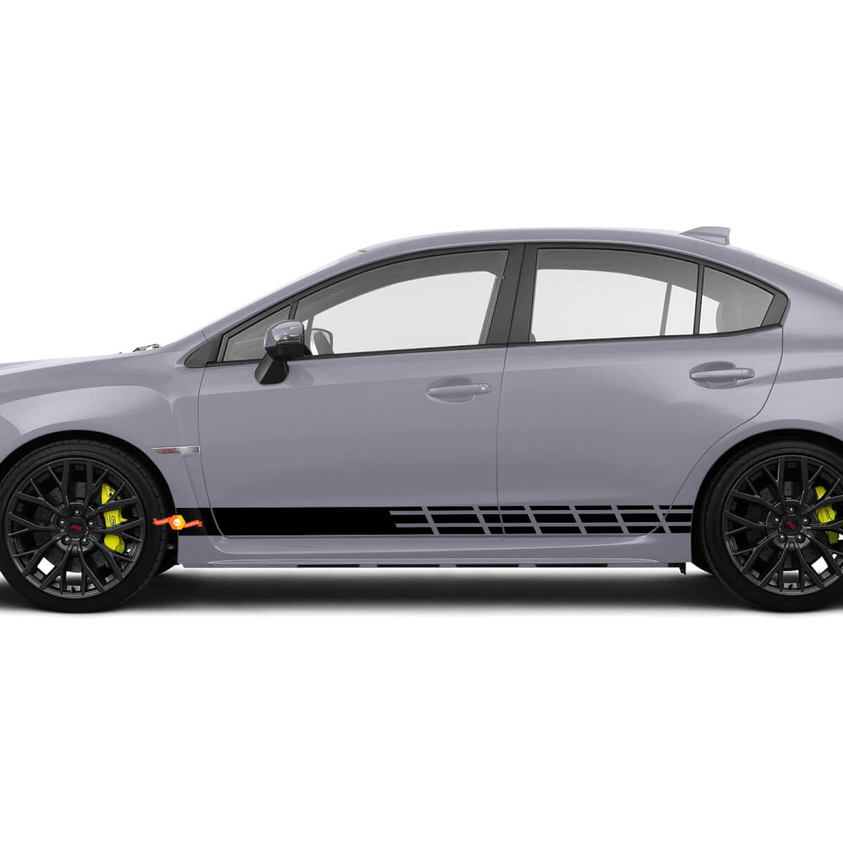 Accent Stripes Side Vinyl Decal Kit for Suba BRZ WRX Outback