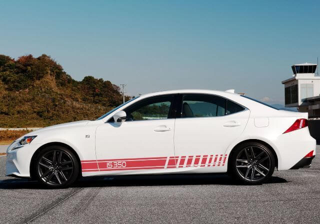 2X Multiple Color Graphics IS350 Symbol Sport Car Racing Vinyl Decal Sticker