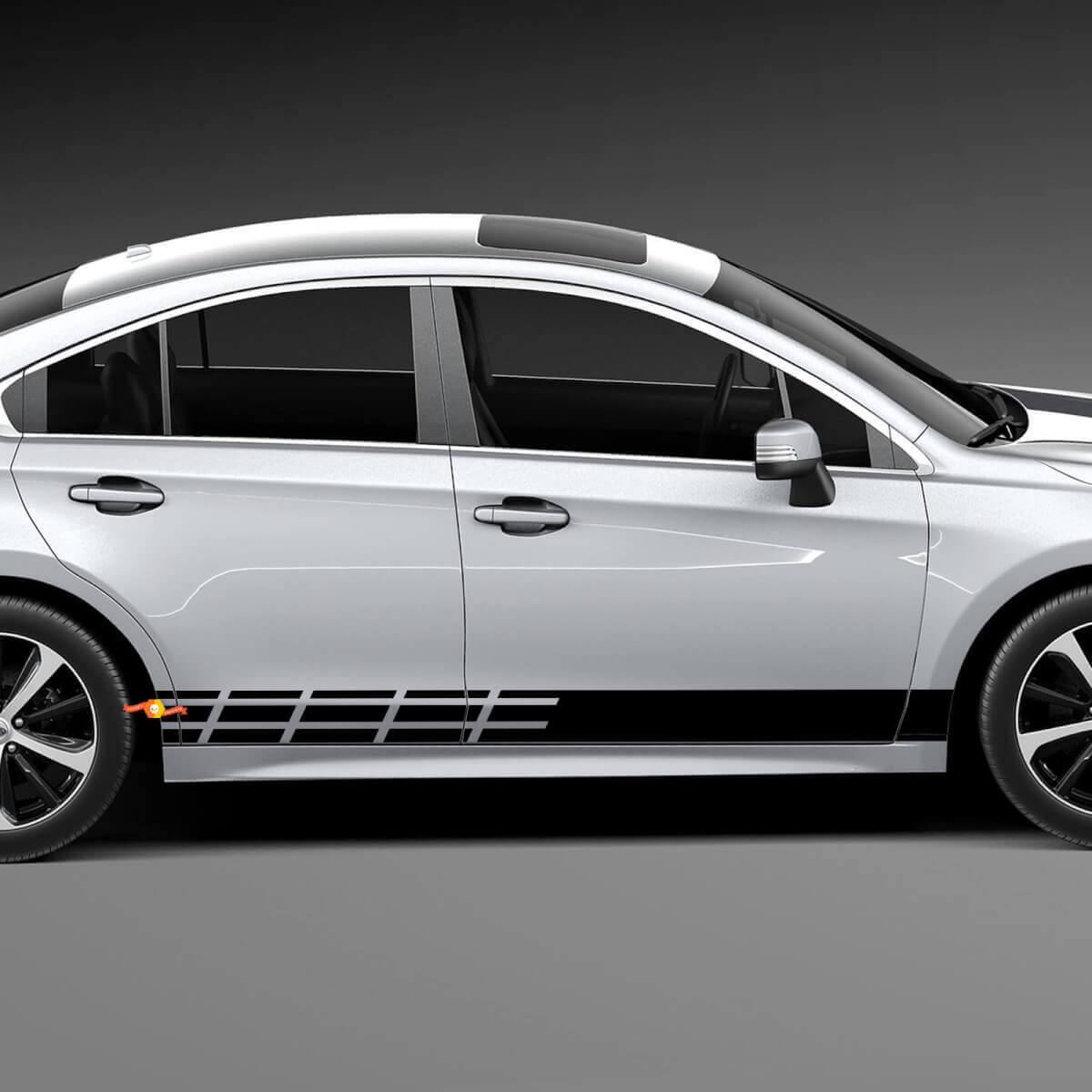 Multiple Color Racing Art Vinyl Decal Sticker for Subaru Impreza Legacy