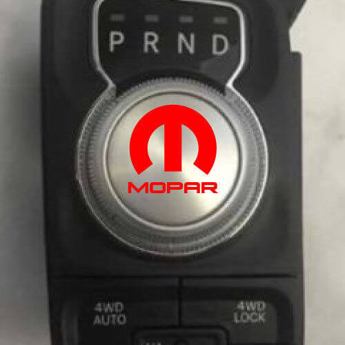 Shift Knob Vinyl Decal Sticker (Neutral / Gear / Drive) for Dodge Ram