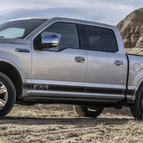 MK13 Side Stripe Graphics Decal for Ford F-150 Fx4 2015-2018