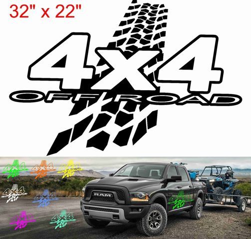 BEST 4x4 decal MUD Off Road style
