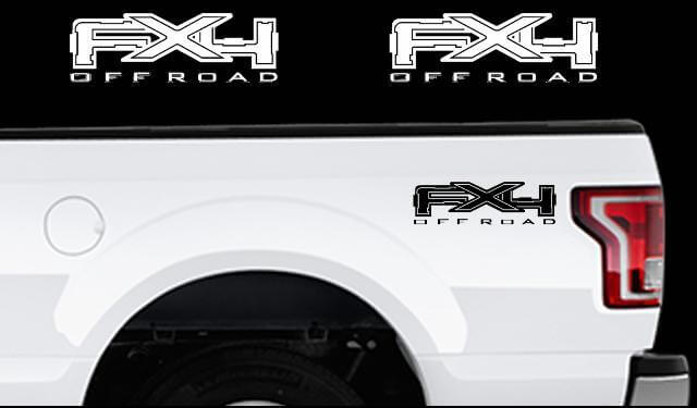 Truck Bed Decal Set Off Road Vinyl for Ford F-150 Fx4