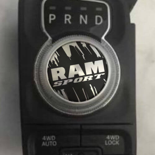 SPORT Edition Grunge Shift Knob Decal Sticker Graphic Vinyl Drive for Dodge Ram