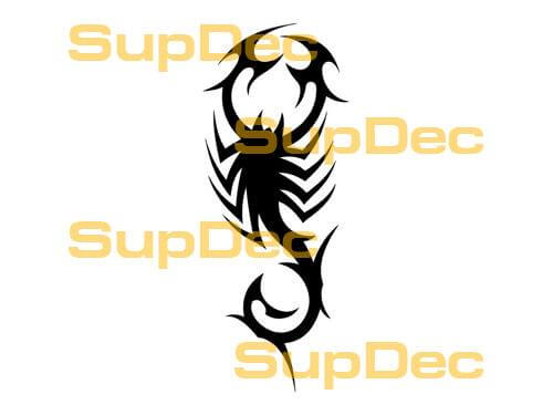 Scorpion Vinyl Art Wall  Window Bathroom Sticker Decal #1