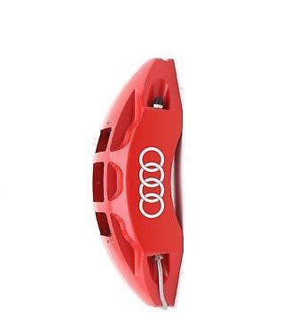 Audi anelli Logo Brake Caliper High Temp. Adesivo per decalcomanie in vinile (qualsiasi colore) 6 x
