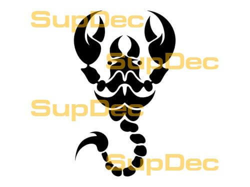 Scorpion Vinyl Art Wall  Window Bathroom Sticker Decal #5