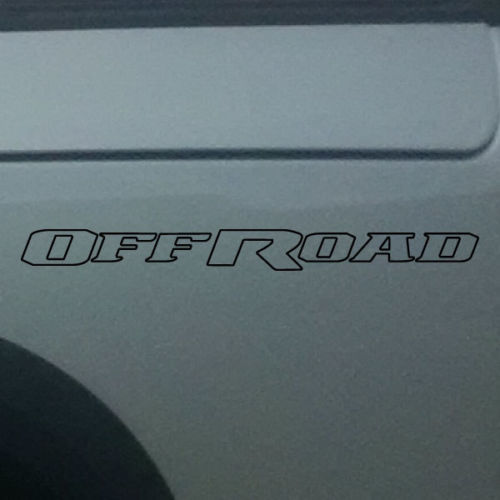 Rebel & Off Road Letterings Side Vinyl Decal Sticker for RAM 1500 Rebel