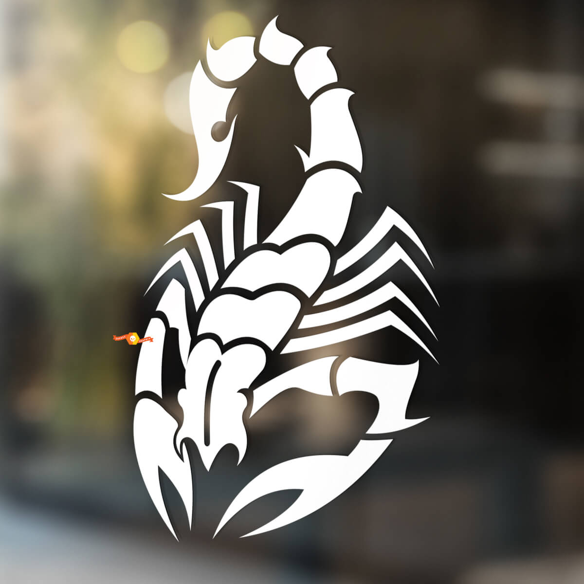 Tail Raised Desert Scorpion Universal Vinyl Decal Sticker