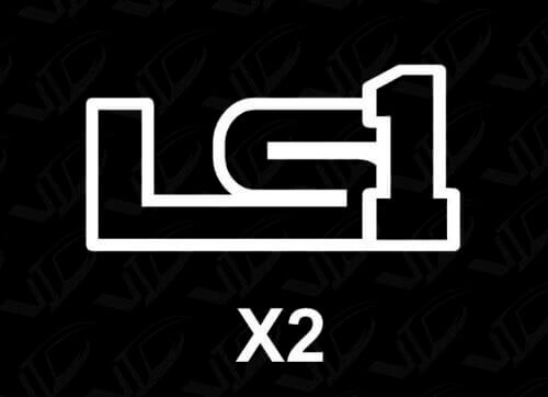 LS1 Vinyl Decal Stickers Set for Camaro Corvette GTO SS Z28