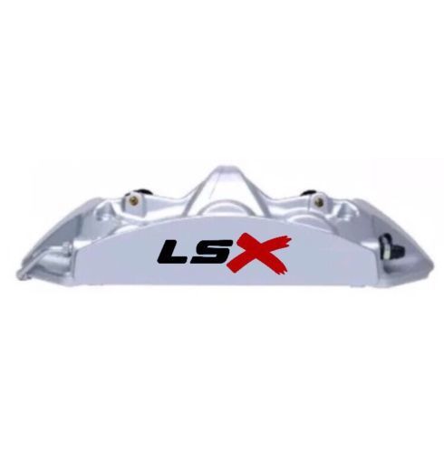 LSX Bremssattel Hochtemperatur Vinyl Aufkleber Aufkleber (jede Farbe)