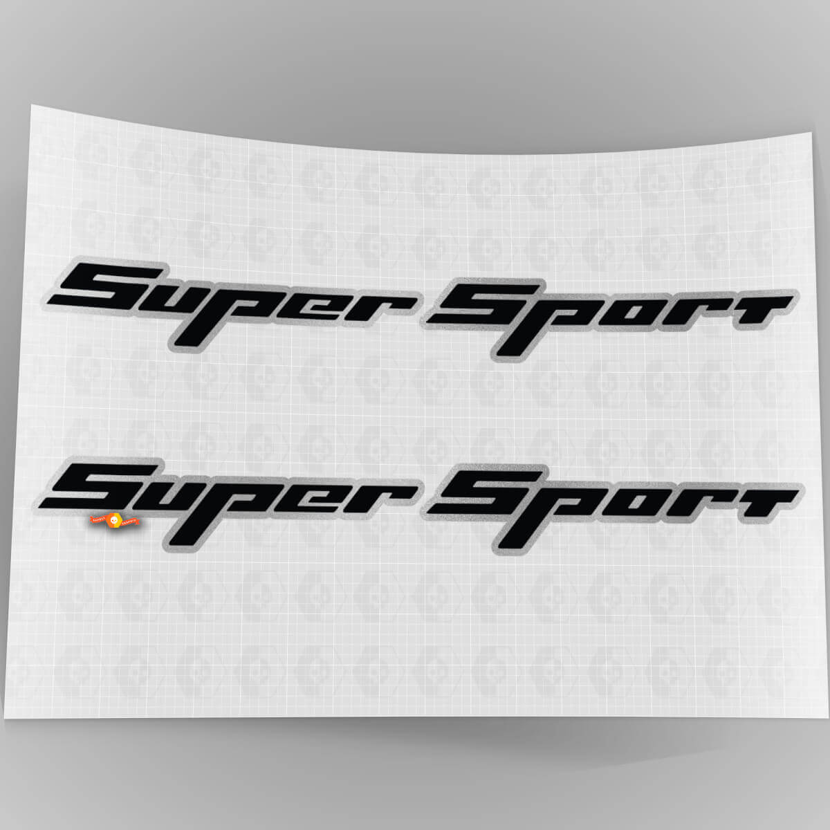 Super Sport Vinyl Decals Set For Chevrolet Camaro SS