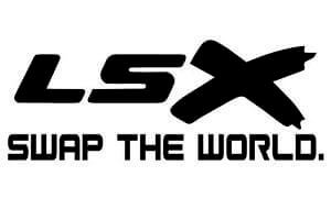 LSX Swap The World Side Vinyl Decal Pair for Chevy Camaro Corvette Trans Am