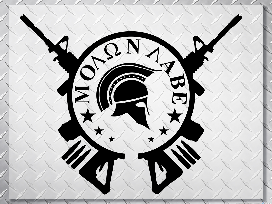 Spartan MOLON LABE US hood side vinyl decal sticker jeep wrangler