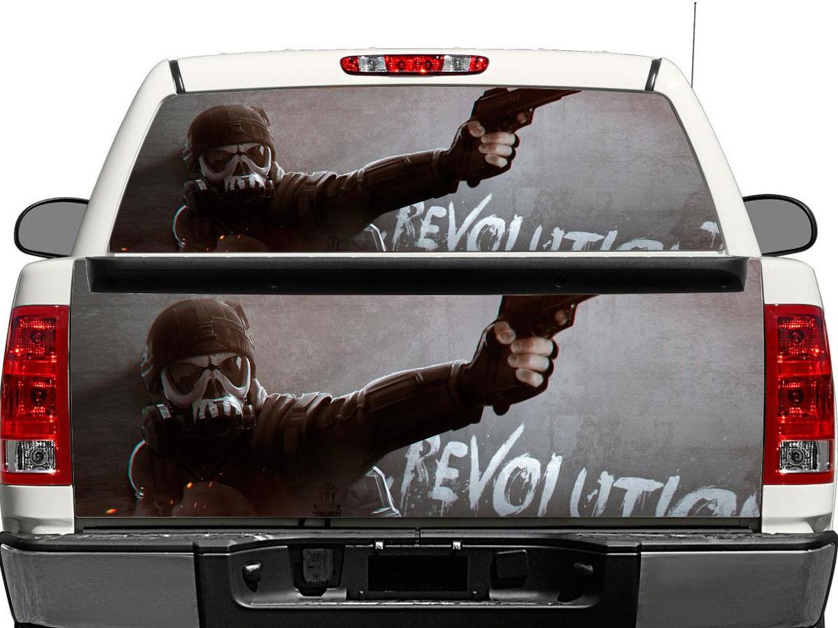 HomeFront Revolution Finestra posteriore o portellone posteriore Autoadesivo Autoadesivo Pick-up Automobile SUV
