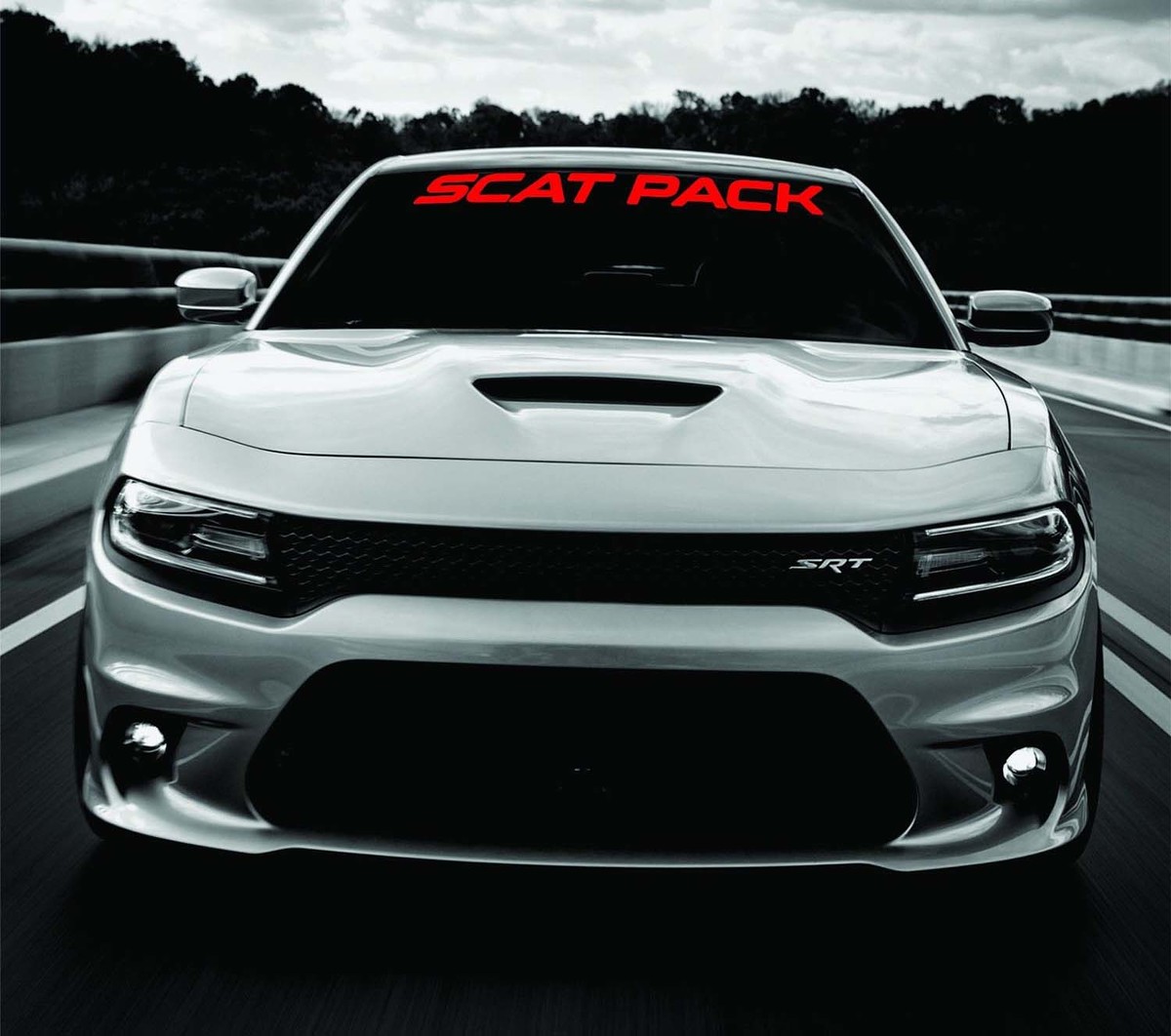 Dodge Charger SCAT PACK Windshield Banner Decal 2011-2018 SRT MOPAR 392 Scatpack