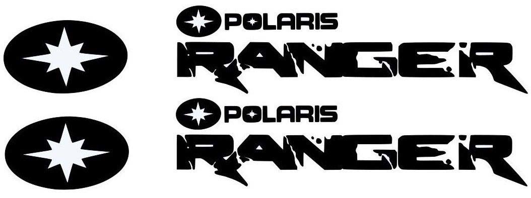 #156 5 X Polaris RZR 800 900 1000 XP ranger  extreme team sticker decal emblem