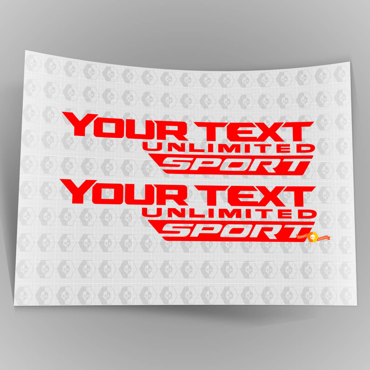 Unlimited Sport Side Body Sticker Decal OEM Style for Jeep Wrangler JL