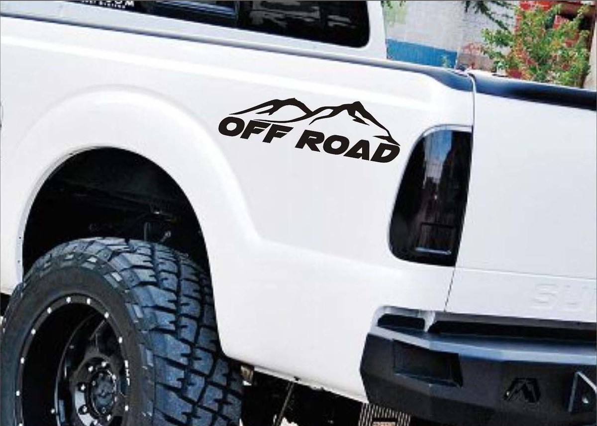 F Truck Super Duty Off Road 1997-2010 Ford F250 FX4 OffRoad Decals Stickers