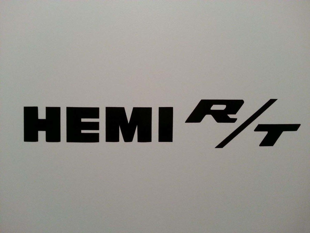 Mopar Dodge Charger Challenger Hemi R T Rt Hemi Decals Stickers | Hot ...