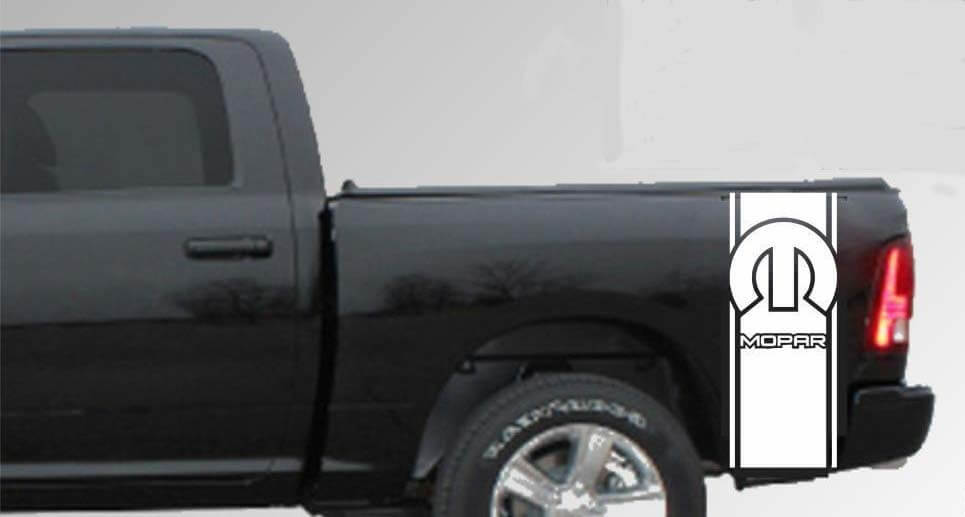 Truck Bed Stripe Vinyl Decal Sticker 4x4 for Dodge Ram 1500 2500 3500