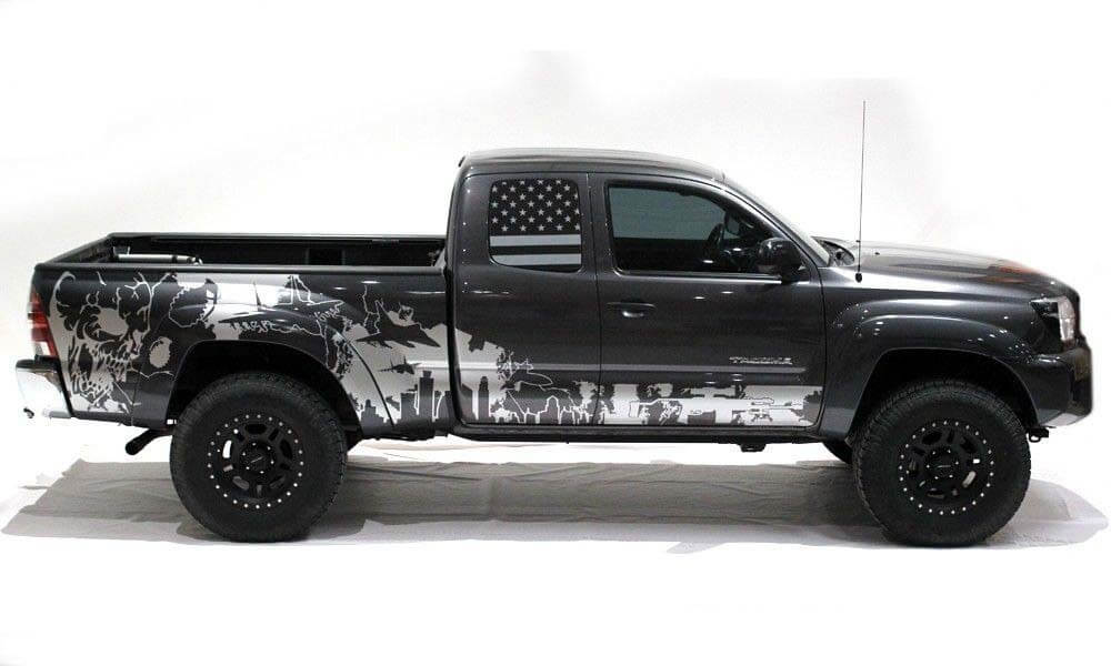 War Zone Side Vinyl Decal Kit for Toyota Tacoma 2005-2012
