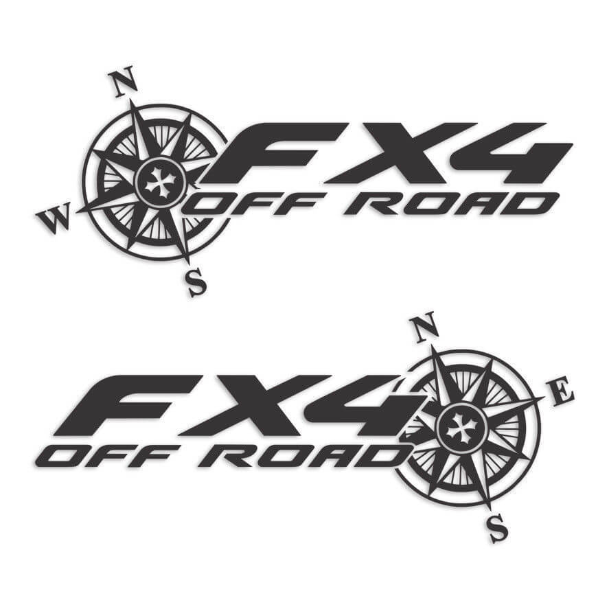 Off Road Explorer Vinyl Truck Stickers Decals for Ford F-150 FX4