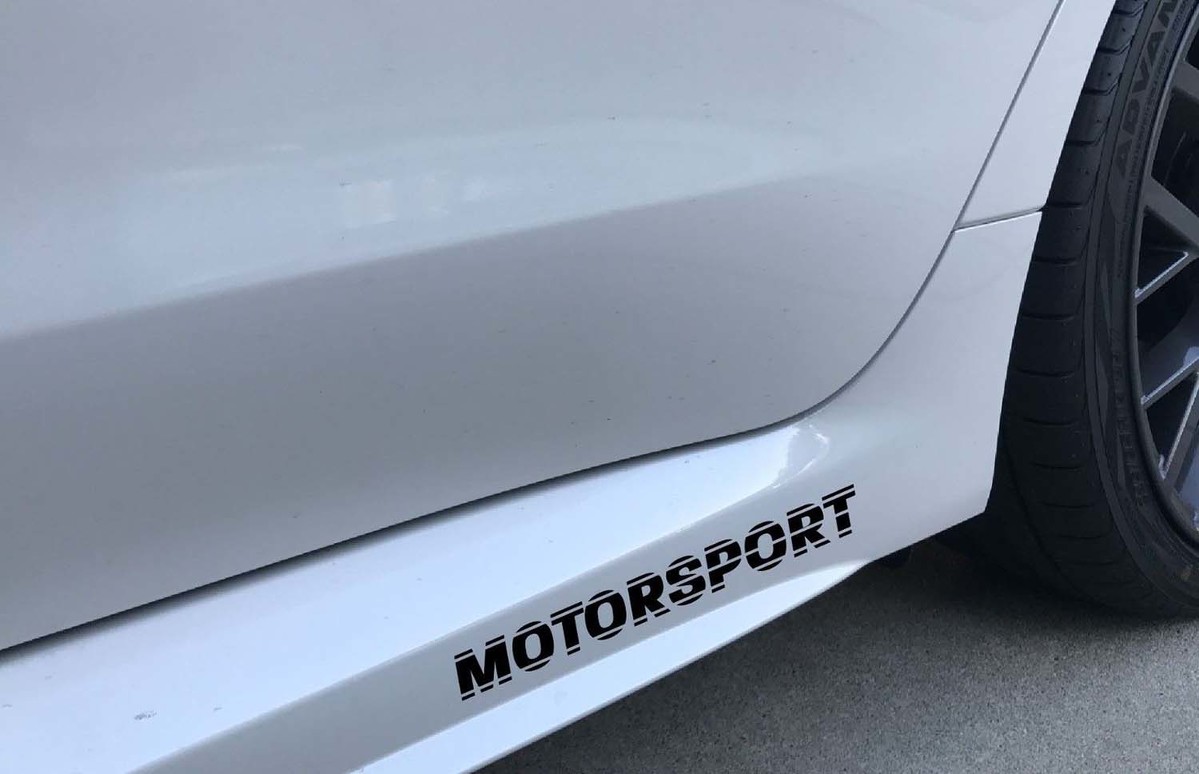 Motorsport Body Panneau Vinyl Decal Racing Sticker Emblem Logo Drift Fits: Toyota