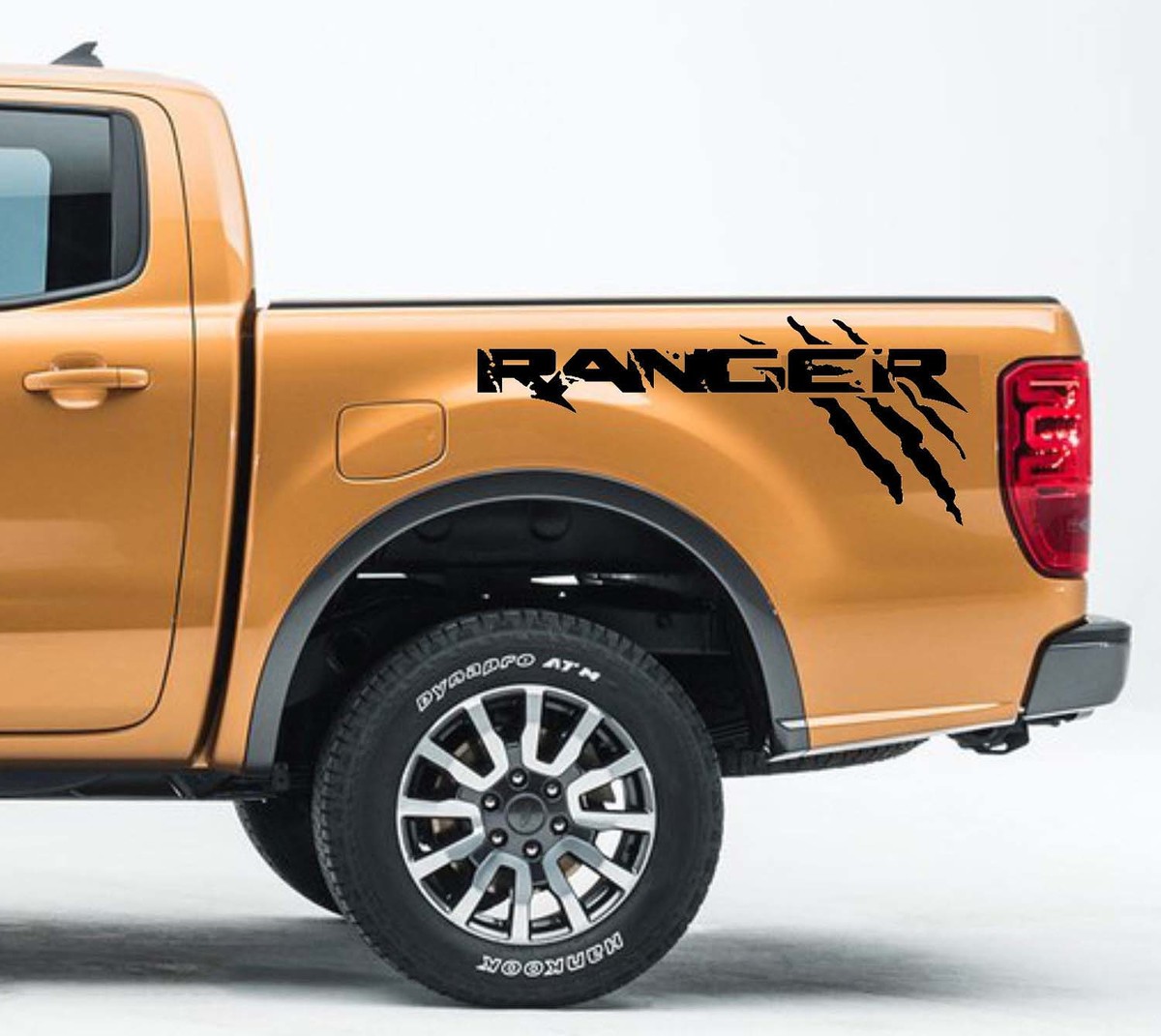 Ford Ranger Raptor Logo Side Bed Graphics Decal Sticker Chrome | My XXX ...