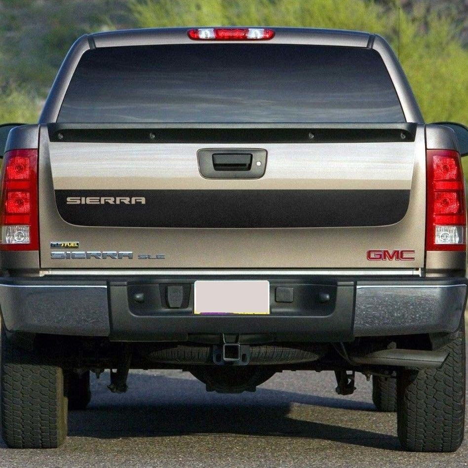 GMC Sierra Bed  Tailgate Accent Vinyl Graphics stripe decal