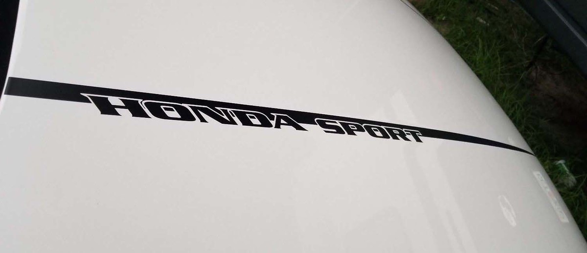 Honda Accord Sport 2018 Hood Stripes Vinyl Decal Car Vehicle Car Vehicle Pegatinas