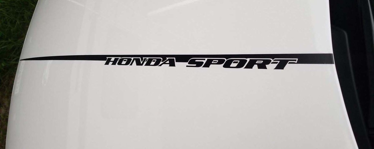 Honda Accord Sport 2018 Hood Stripes Vinyl Decal Car JDM Spike Graphics Stickers