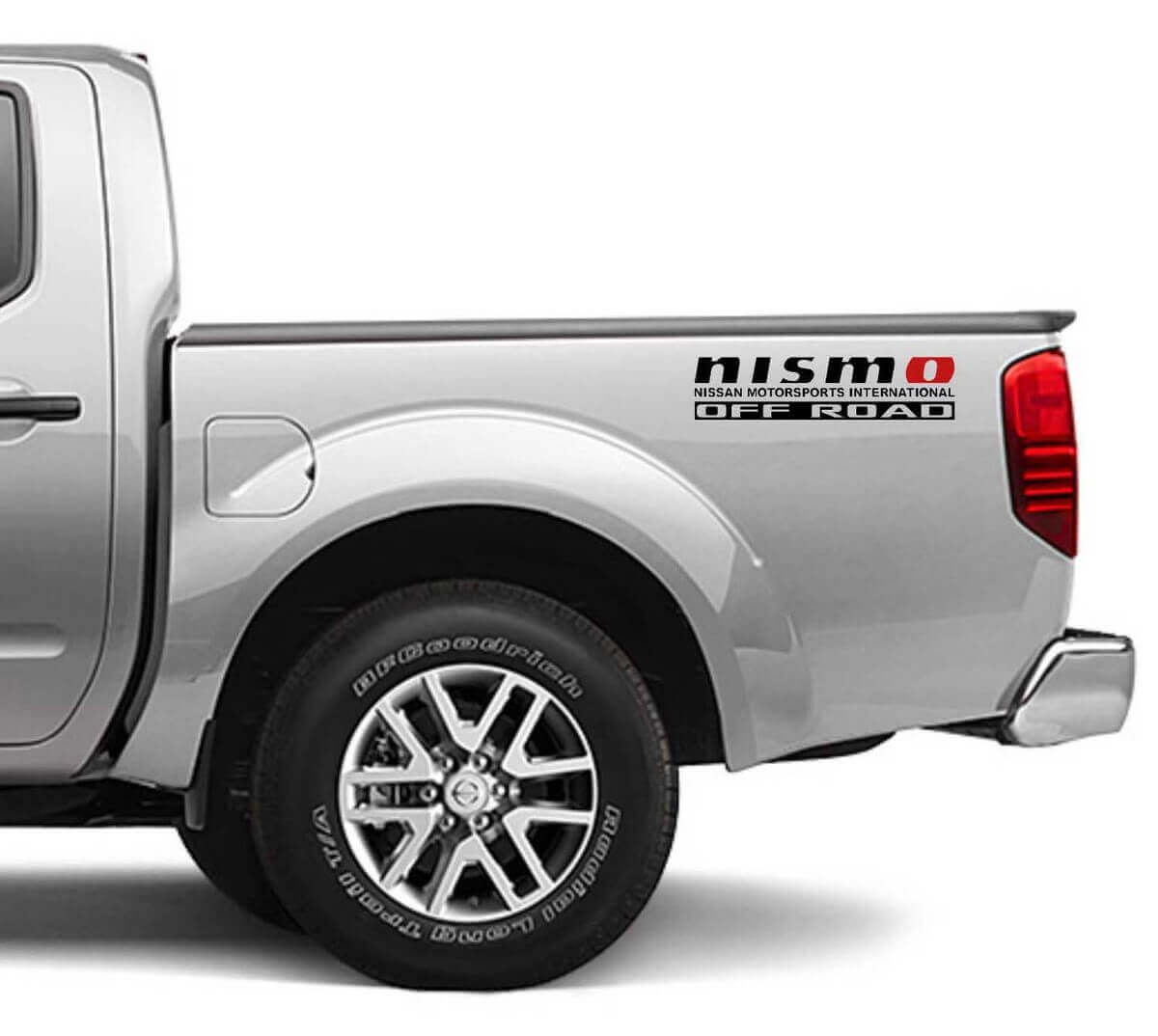 Nismo Style Off Road Bedside Vinyl Decals Pair for Nissan Frontier