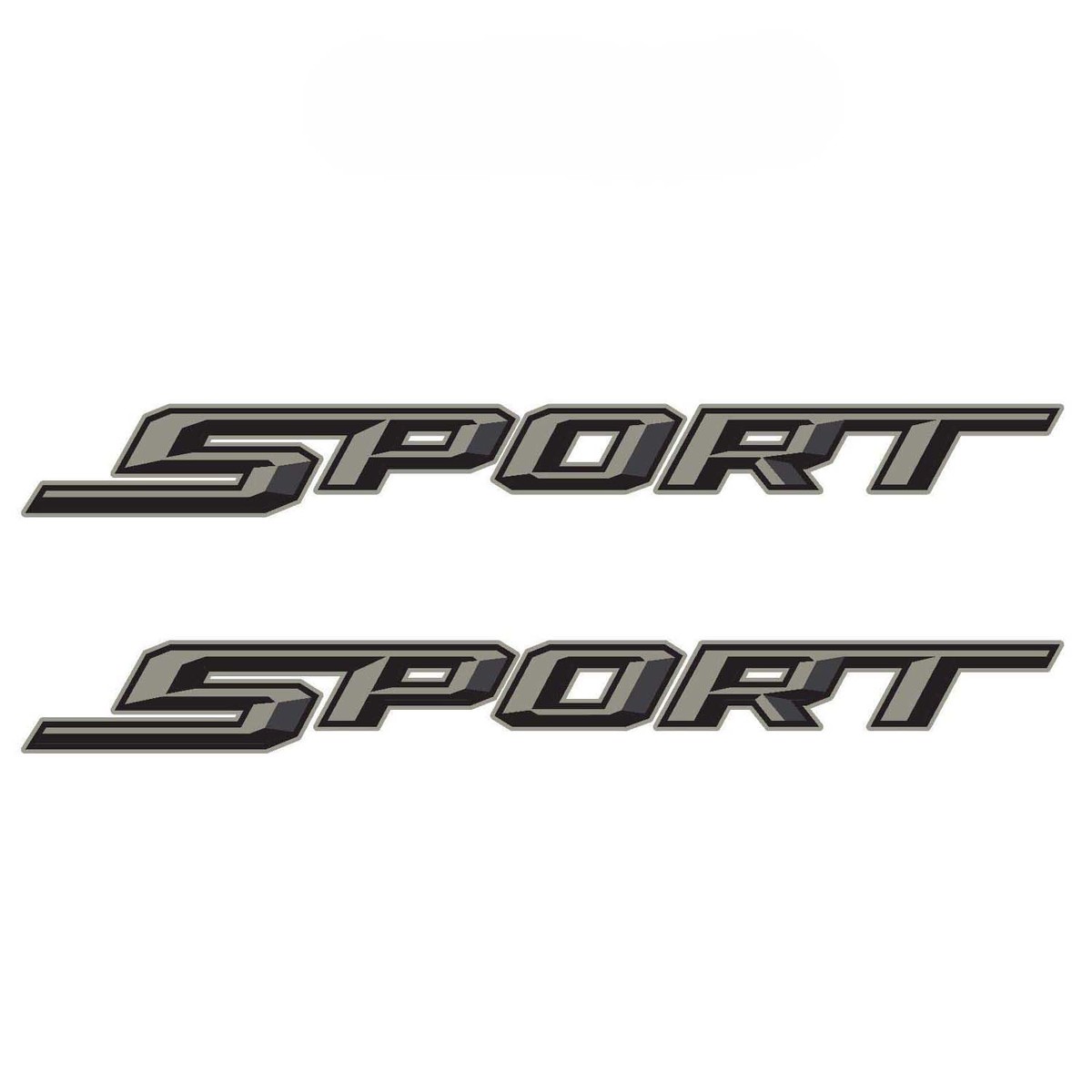 2er-Set: 2017-2018 Ford F-150, F-250 Sport-Geländewagenaufkleber