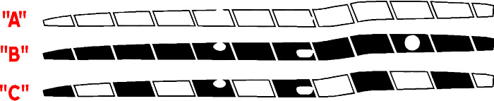 Full Upper Bodyline Strobe Side Stripe Kit for Dodge Challenger