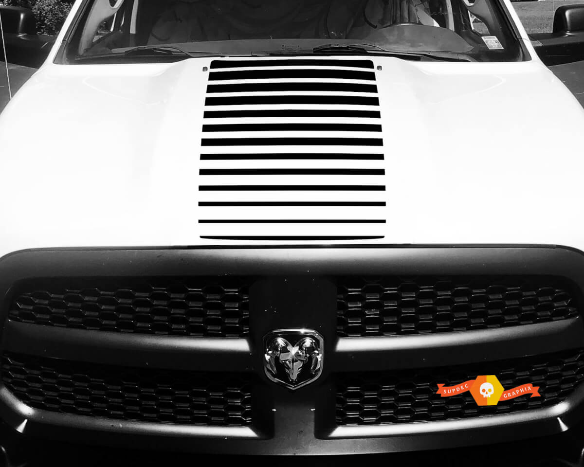 2009 - 2023 Dodge Ram Hood Stripes