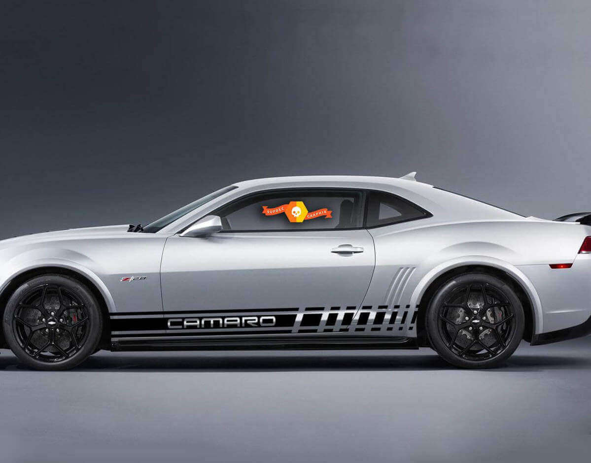 2X Multiple Color Graphic Car Racing Vinyl Decal Sticker for Chevrolet Camaro