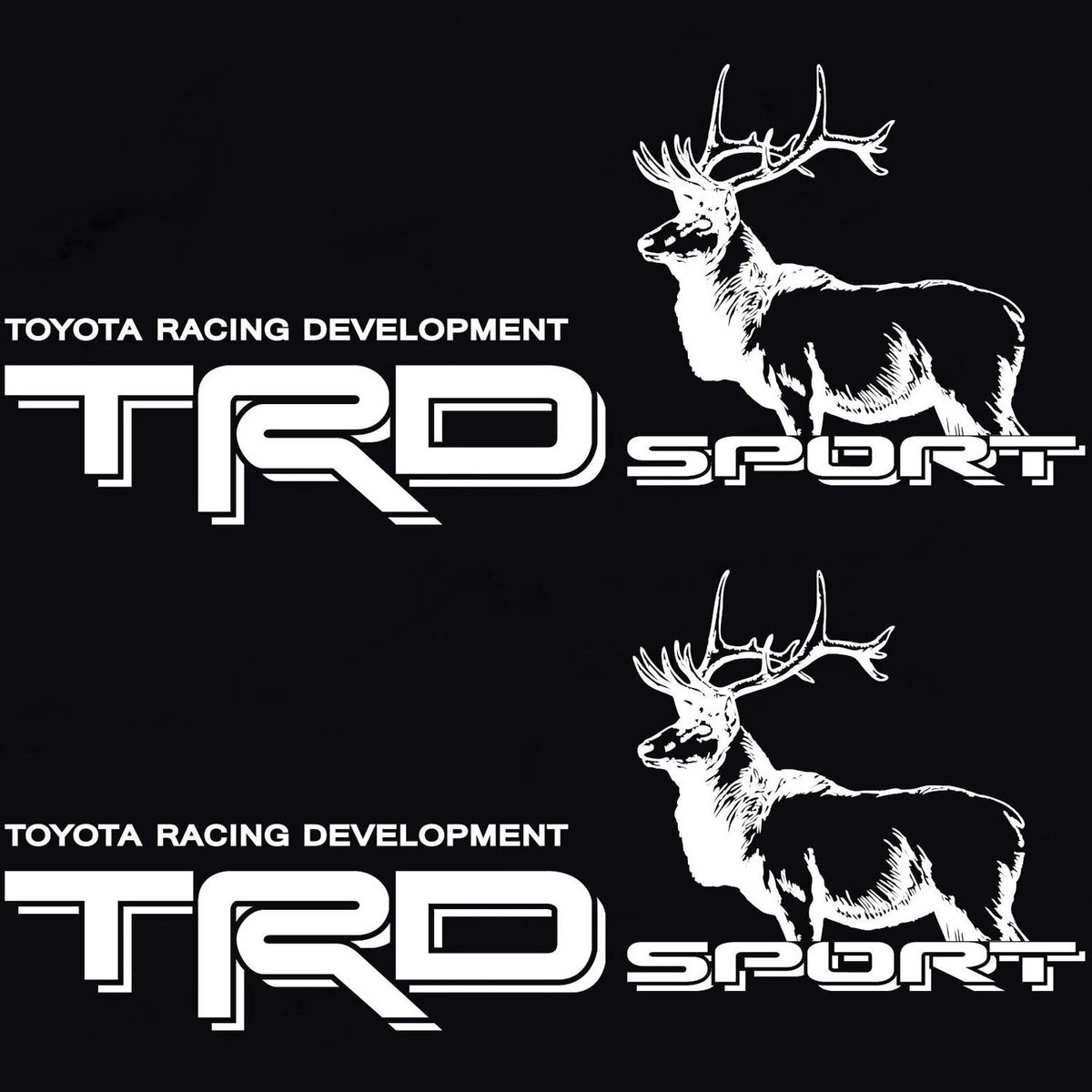 TOYOTA TACOMA TRD SPORT BED DECAL STICKER TUNDRA TRUCK RACING DEVELOPMENT