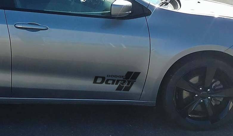 2013 2014 2015 2016 13 14 15 16 Dodge Dart Tür Logo Aufkleber Set