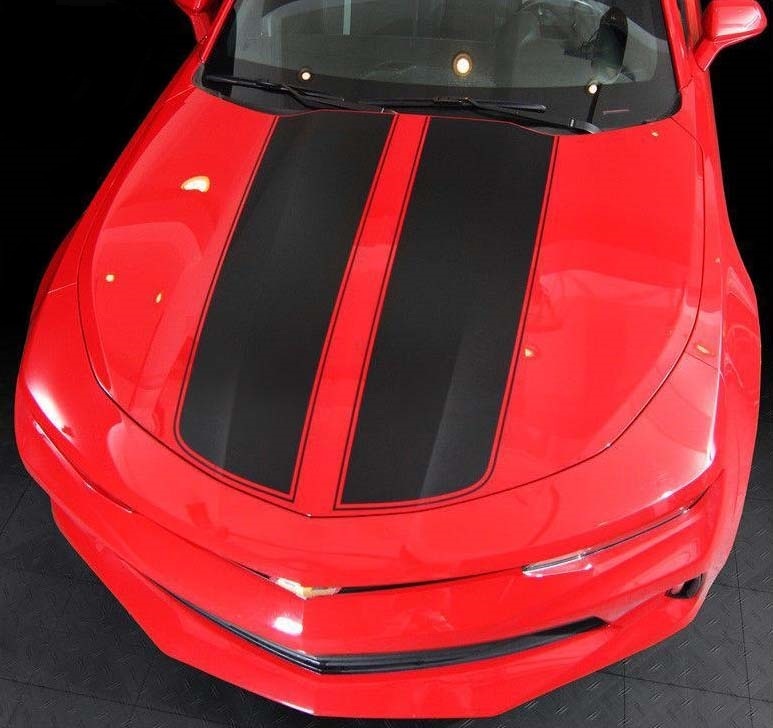 Rear Quarter COPO Vinyl Graphics Decals Stripes for Chevy Camaro 2010 to 2013