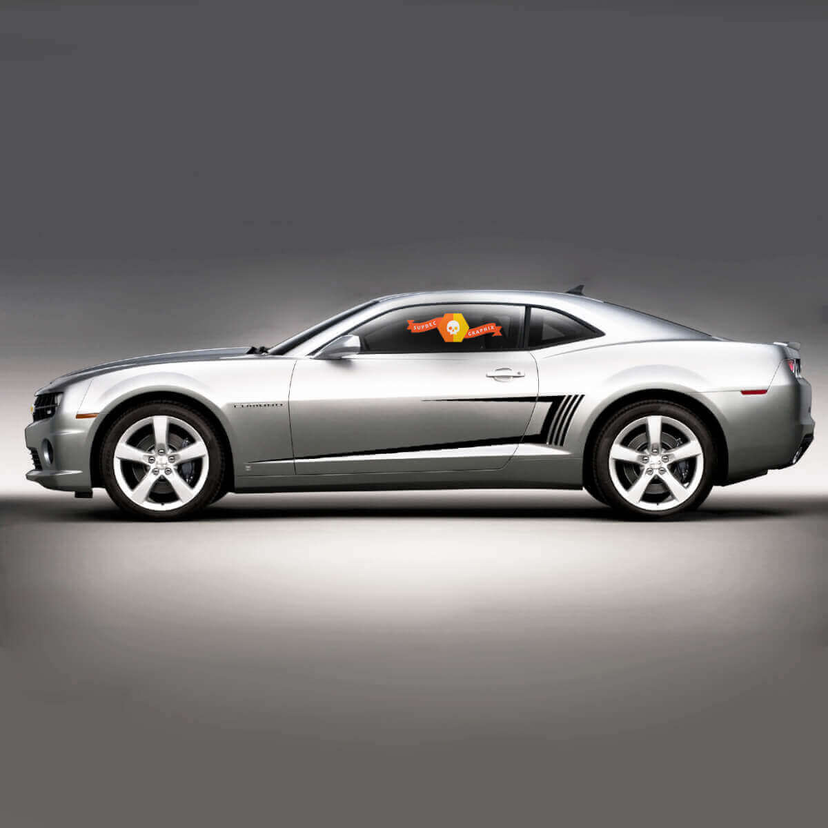 Chevrolet Camaro 2010 2015 Side Accent C Stripes W Gills Decals