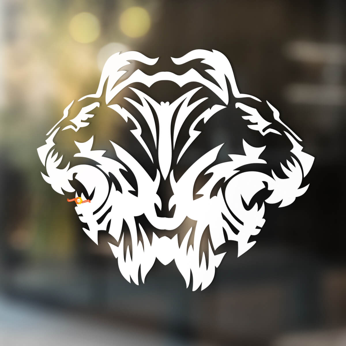 Lion Vinyl Art Wall  Window Bathroom Sticker Decal removable #4